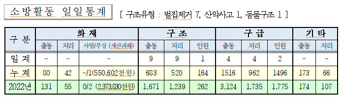 소방활동 일일통계.bmp