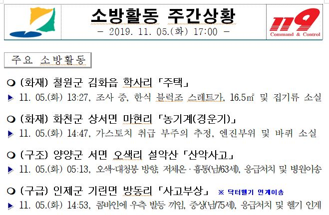 소방활동_주간상황(11.05._화).JPG