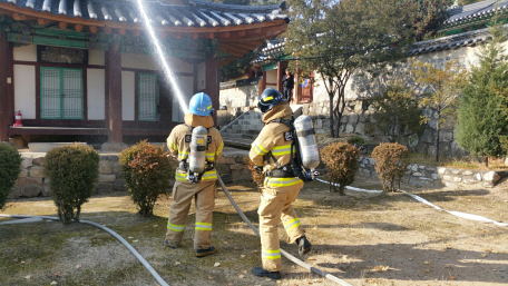 춘천향교 문화재 합동 훈련 실시