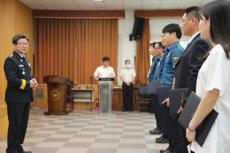 춘천소방서,화재진압 및 인명구조 활동 유공자 표창