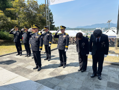철원소방서, 제70회 현충일 맞아 순국선열 추념식 참석