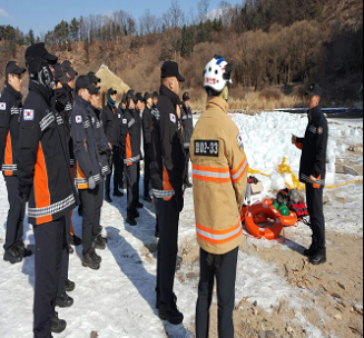 해빙기 수난사고 구조 특별 훈련 실시