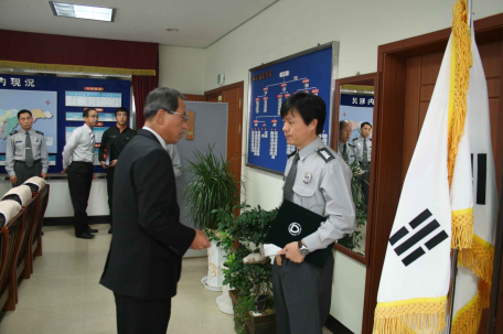 여름철 119시민수상구조대 운영 유공자 표창