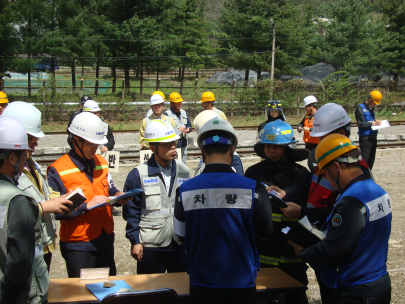 공공기관 합동훈련(한국철도공사 강원본부)