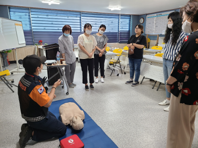 동해소방서, 가정·성폭력상담소 대상 소방안전교육 재개