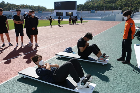 동해소방서, 2022년 소방공무원 체력검정 실시