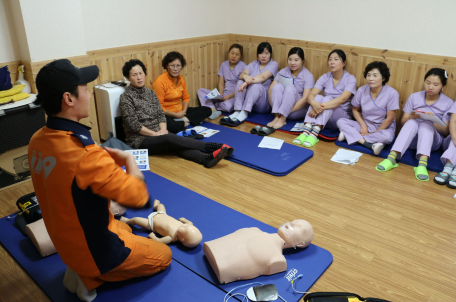 숲산후조리원 소방안전교육