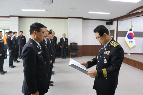 5월 11자 서내인사발령자 임용장 수여