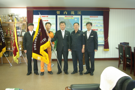 제1회 강원도 소방공무원 축구대회 우승