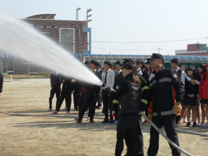 주문진정보고등학교 소방안전교육