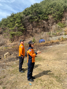 인제소방서, 산불 취약지역 현장점검 나서