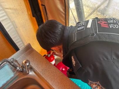 인제소방서, 휴양시설 화재안전 현장지도