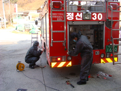 차량장비점검을 실시하였습니당~~!!!