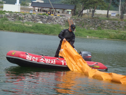 긴급구조 자체훈련 실시~!(구조대)