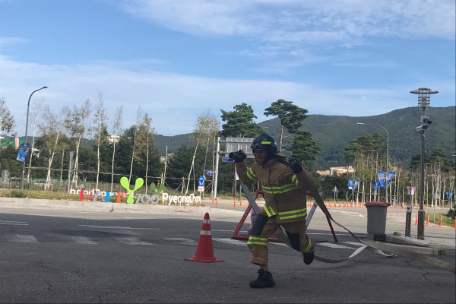 (19.09.20.) 한마음전진대회 출전선수 시연회 개최