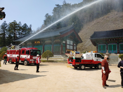 (20.04.28.) 평창소방서, 부처님오신날 대비 전통사찰 화재안전컨설팅