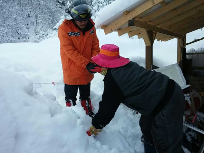 2014. 2.11 중마읍길 암투병 할머니 구조