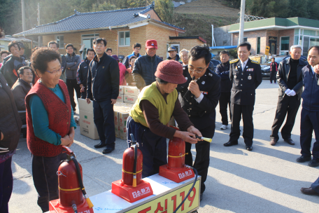 2012.11.28 화재없는 마을 현판식
