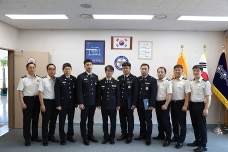 소방학교 인사발령 신고식(2020. 7. 2.)