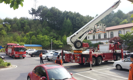 고층건물적응훈련(현대아파트)