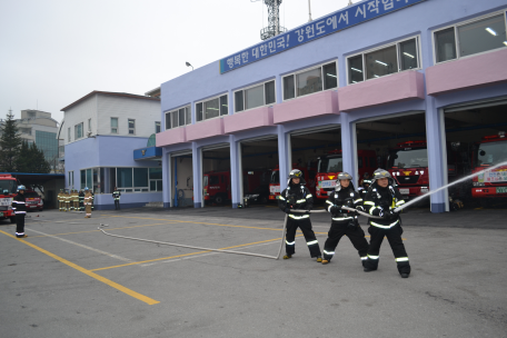 현장활동 기본전술 숙달훈련 평가에 구슬땀!