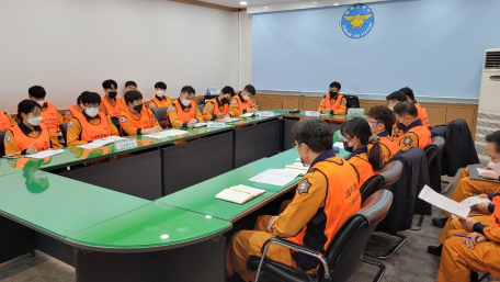 태백소방서, 긴급구조통제단 기능숙달 도상훈련 실시