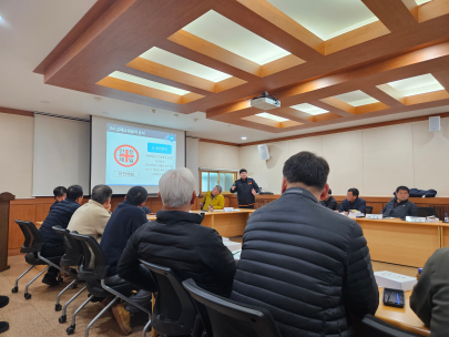 양구소방서, 국토정중앙면 이장단 심폐소생술 교육