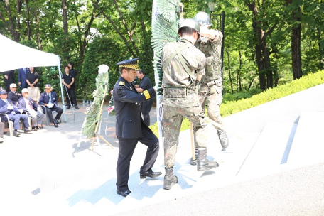 양구소방서, 제69주년 현충일 추모행사 참석