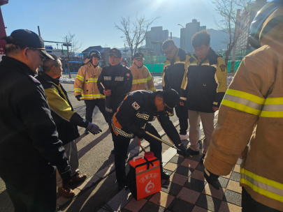 양구소방서, 산림화재 출동태세 현장점검 실시