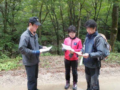 "등산목 안전지킴이" 행사 실시