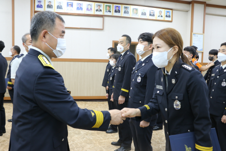 영월소방서, 소방공무원 임용장 수여식 개최